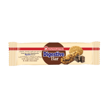 Digestive Bar with Chocolate Chips & Milk Chocolate