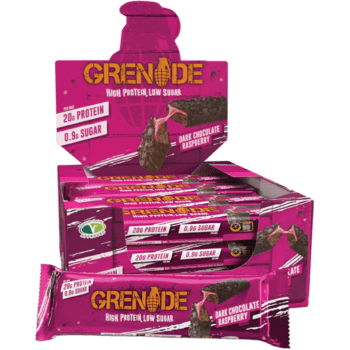GRENADE DARK CHOCOLATE RASBPERRY PACK